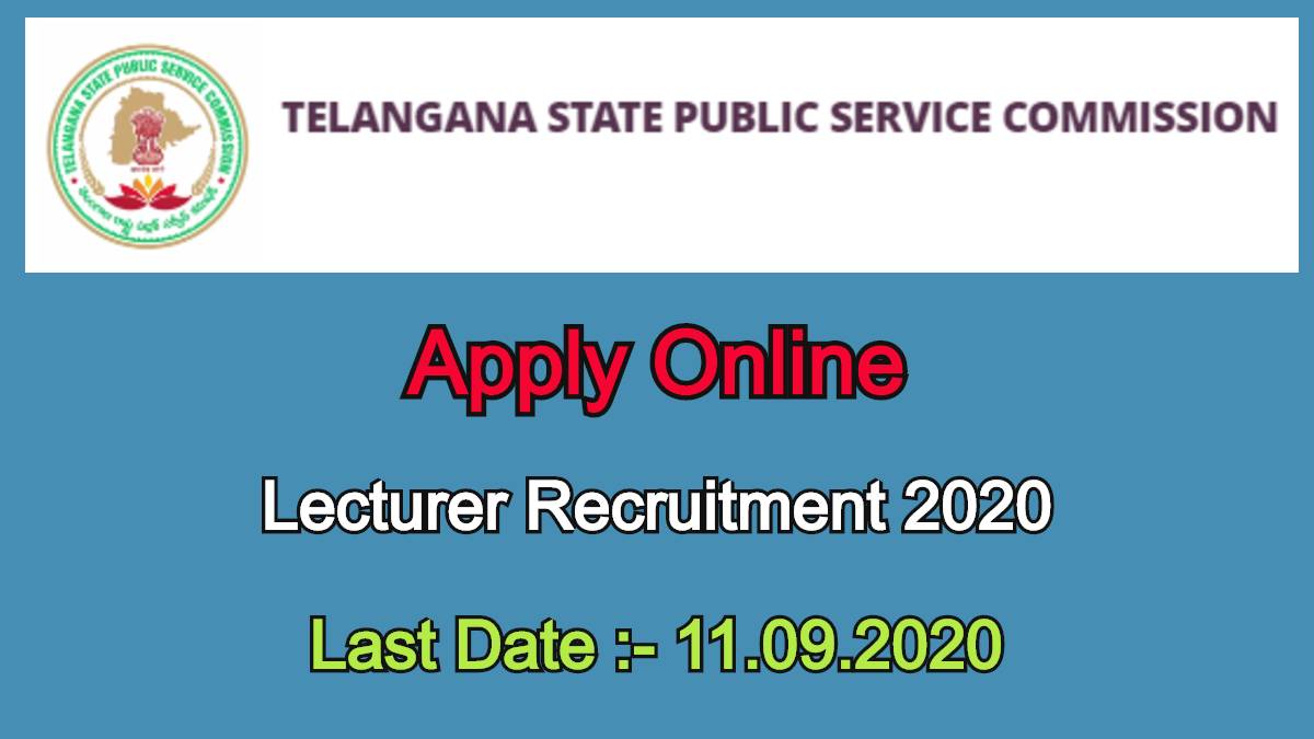 TSPSC Polytechnic Lecturer Recruitment